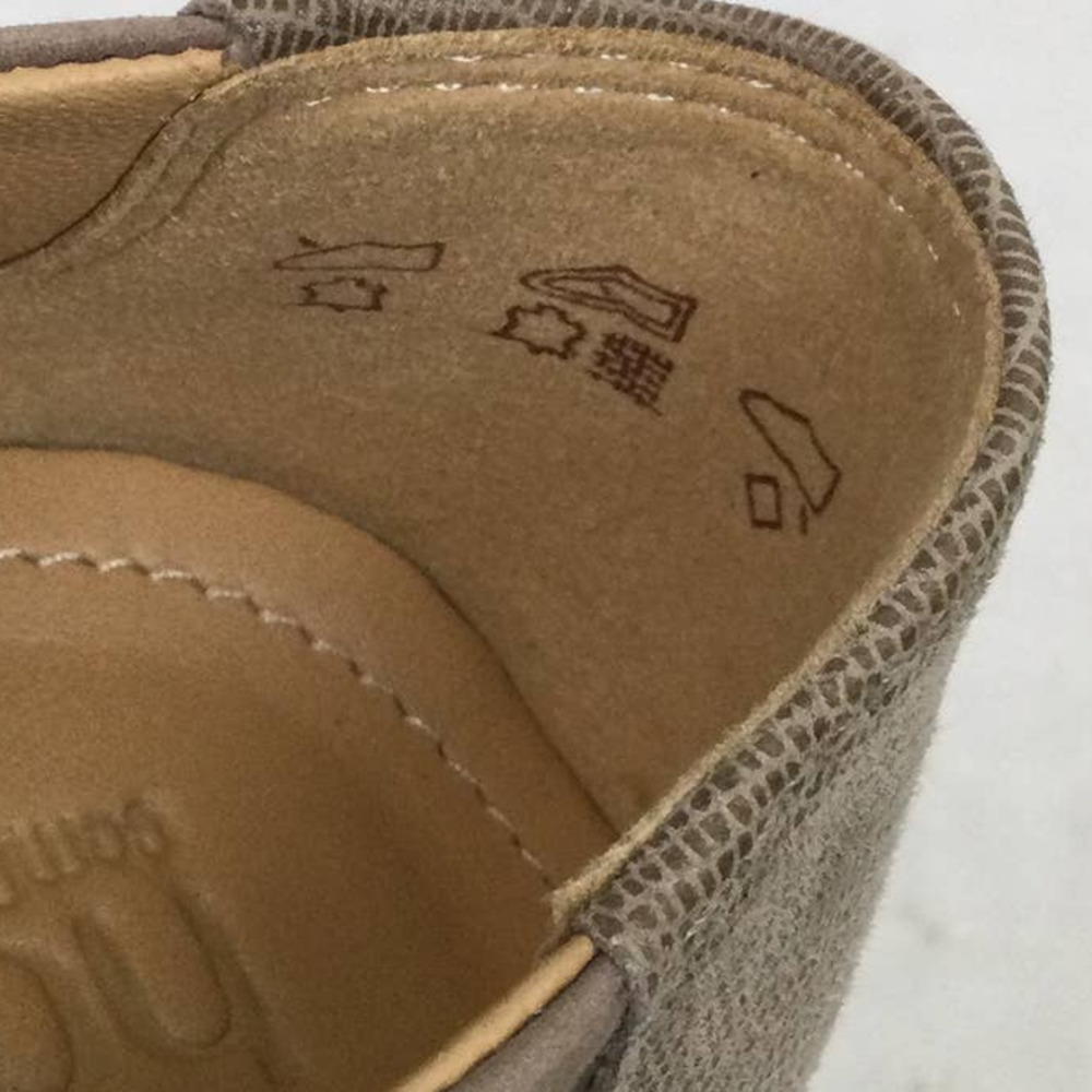 NEW Hotter Calypso Comfort Concept Tan Leather Slip On Square Toe Loafer 10 - Picture 13 of 14